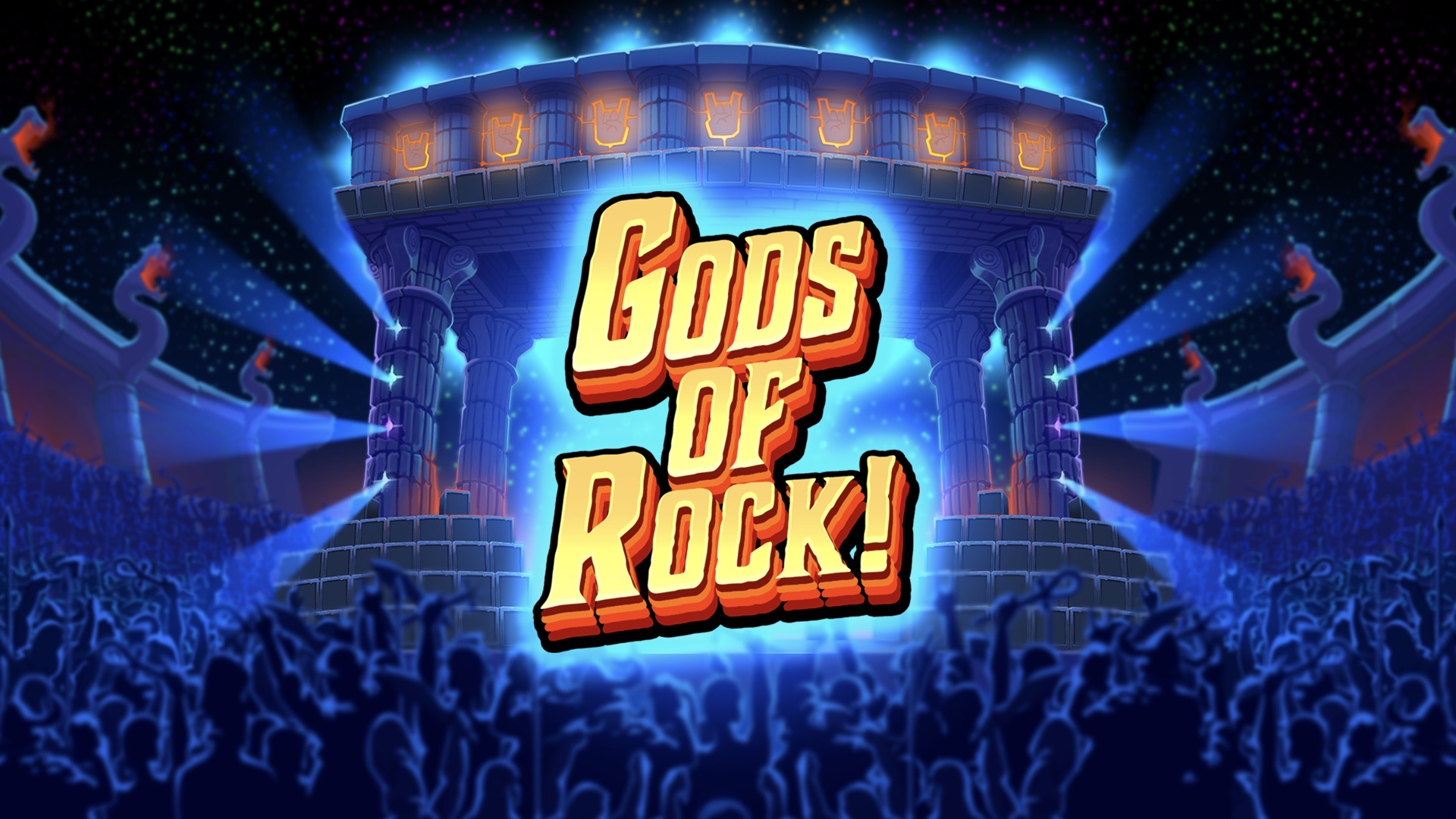 Gods of Rock video slot release by Thunderkick